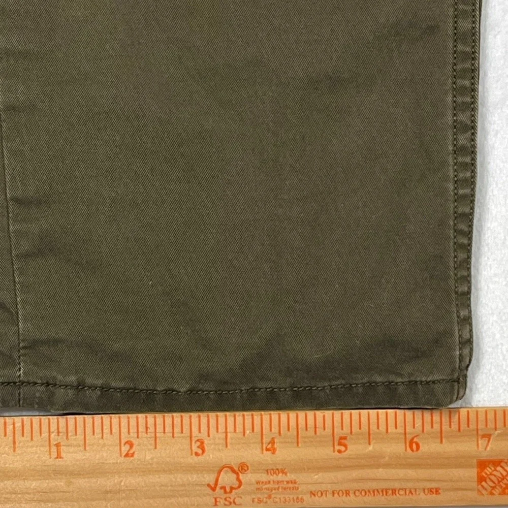Polo Ralph Lauren Stretch Slim Fit Pants Mens 34x34 (Fits 36x34) Olive Green